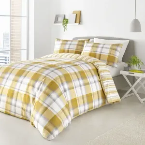 yellow-stripe-bed-linen