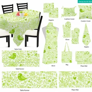 green-floral-kitchen-linen