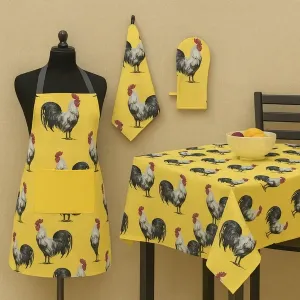 yellow-cock-kitchen-linen